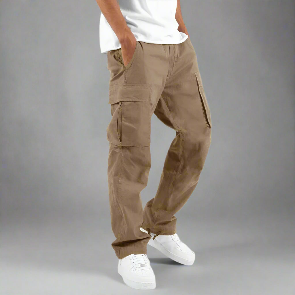Gents Cargohosen | Flexible Stretch-Cargo-Hose für Herren, Regular-Fit