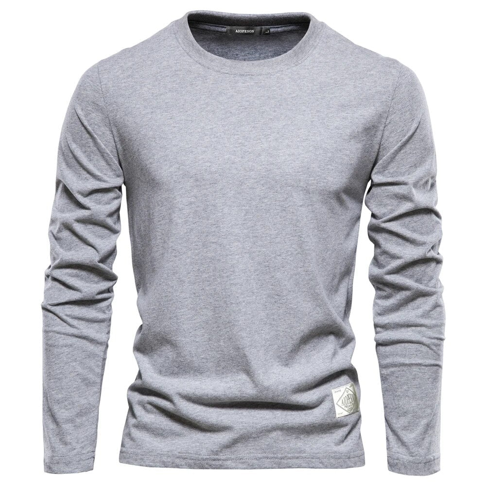 P. Legend - Klassisches langärmeliges T-Shirt für Herren