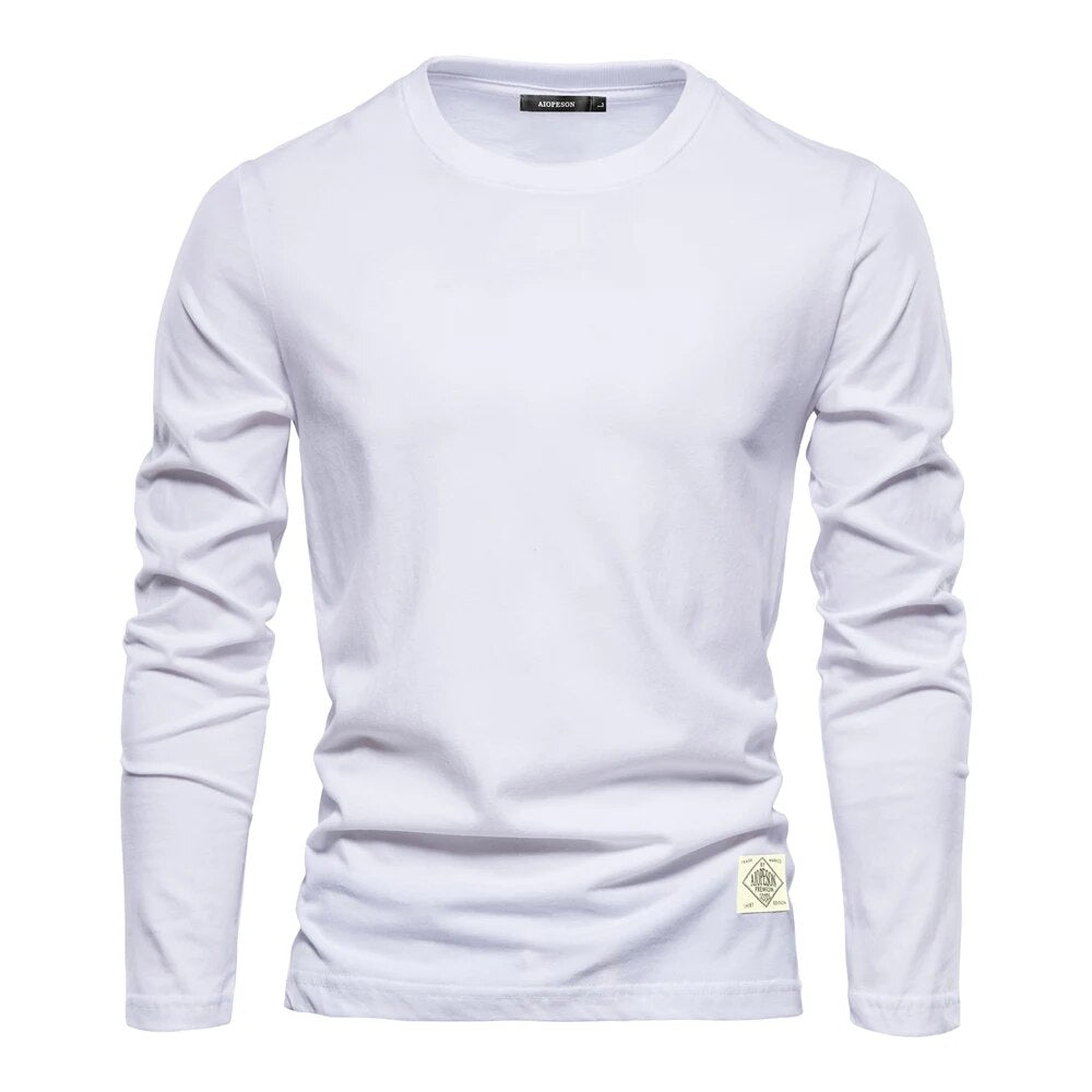 P. Legend - Klassisches langärmeliges T-Shirt für Herren