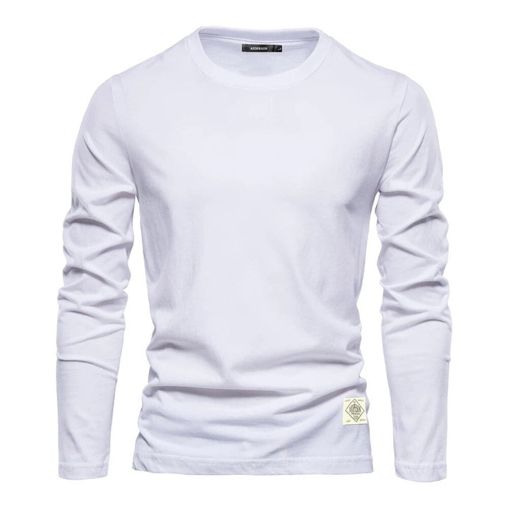 P. Legend - Klassisches langärmeliges T-Shirt für Herren