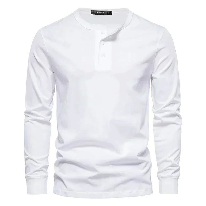 T-Shirt für Herren - Rundhals & Baumwolle für den Winter