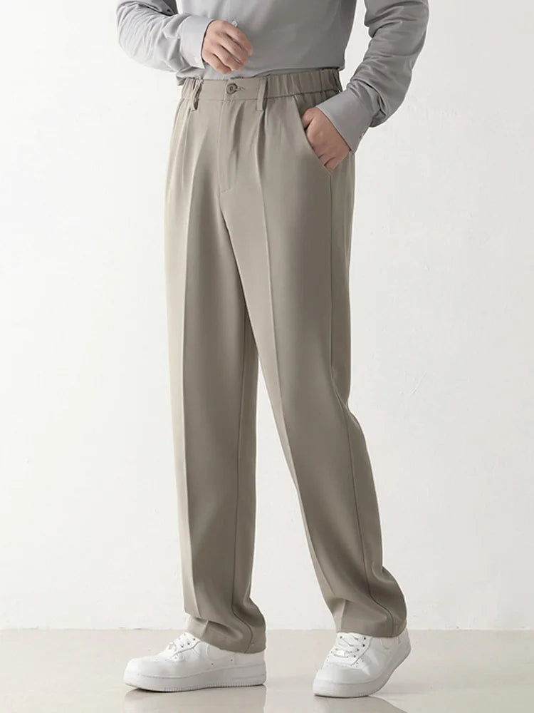 Stoffhosen für Herren - Elegante Anzughose mit Bügelfalte