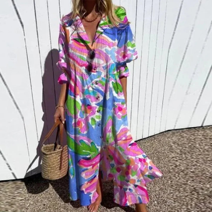 Luftiges Buntes Sommerkleid