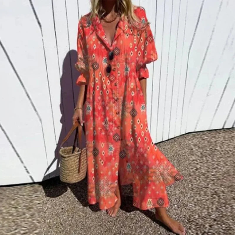 Luftiges Buntes Sommerkleid