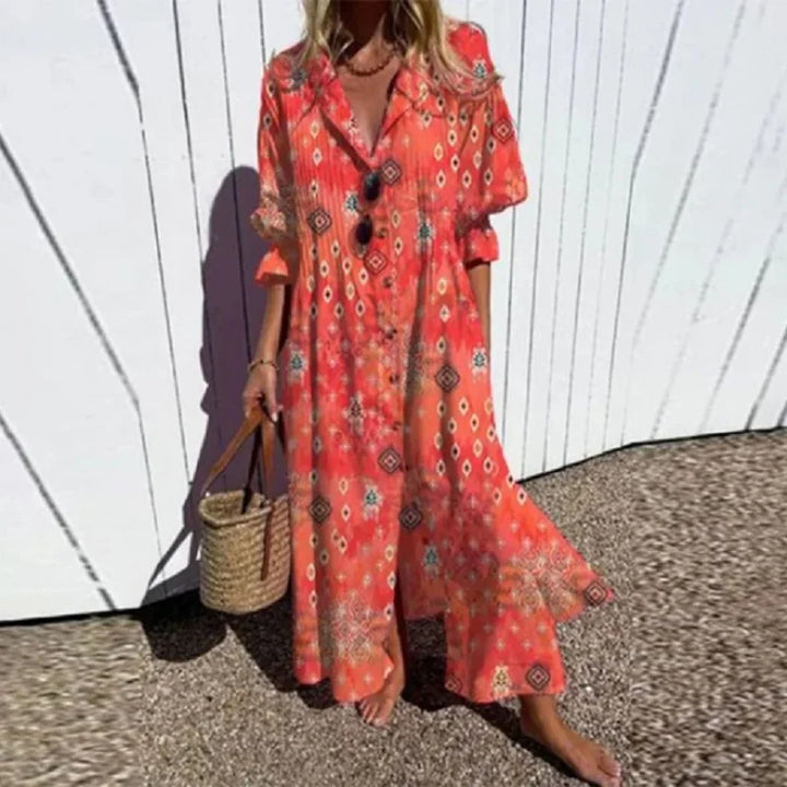 Luftiges Buntes Sommerkleid