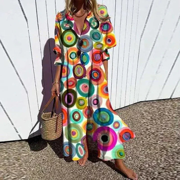 Luftiges Buntes Sommerkleid