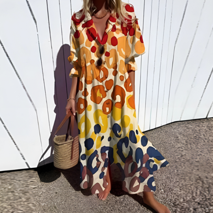 Luftiges Buntes Sommerkleid