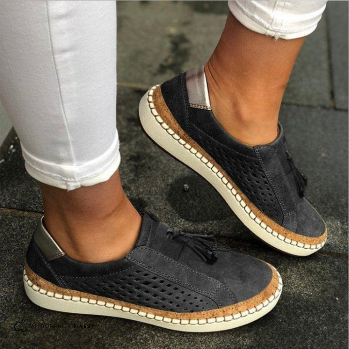 Slip-On Halbschuhe - Ortho Sneaker mit fußbett für den Sommer