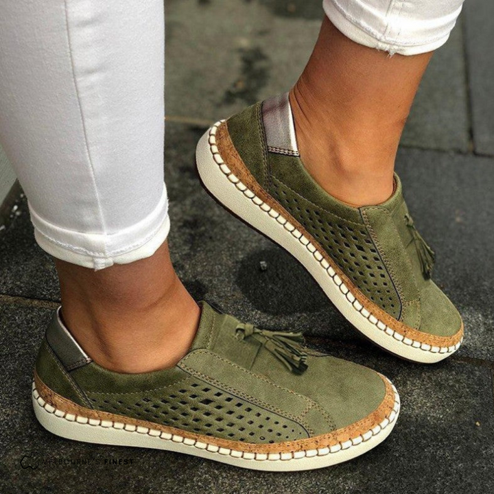 Slip-On Halbschuhe - Ortho Sneaker mit fußbett für den Sommer