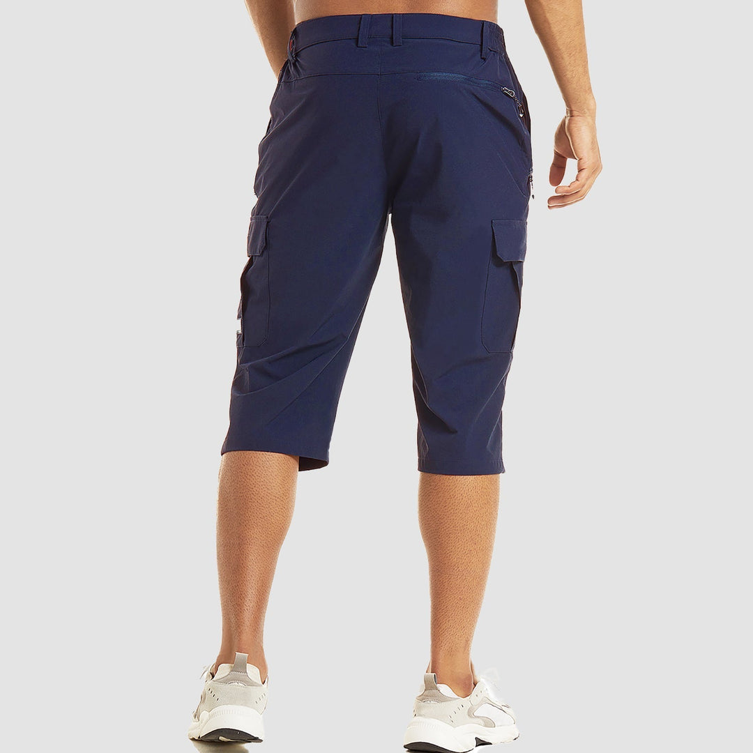 Cargoshort - Luftige 3/4 Kurze Hose mit Seitentaschen für Outdoor