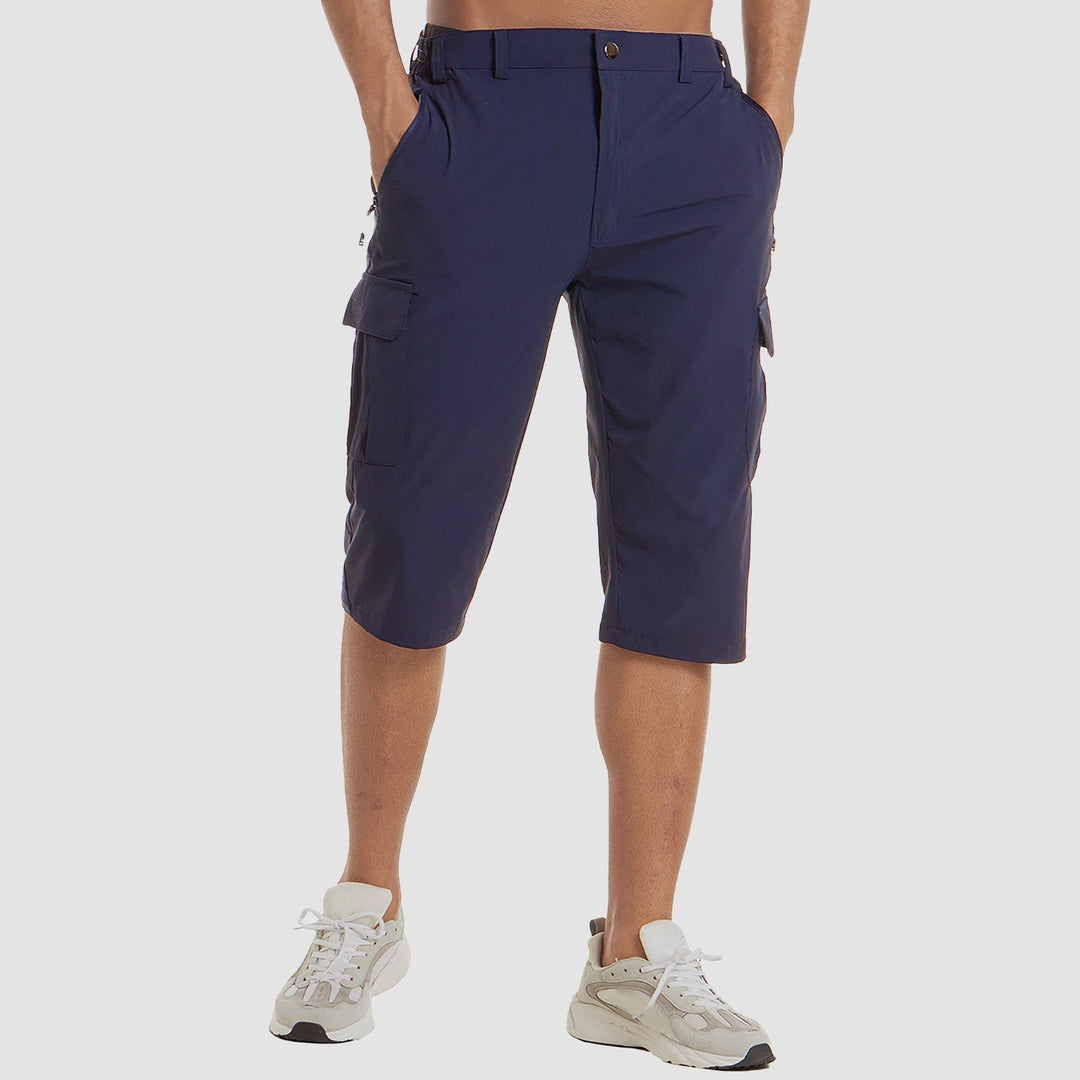 Cargoshort - Luftige 3/4 Kurze Hose mit Seitentaschen für Outdoor