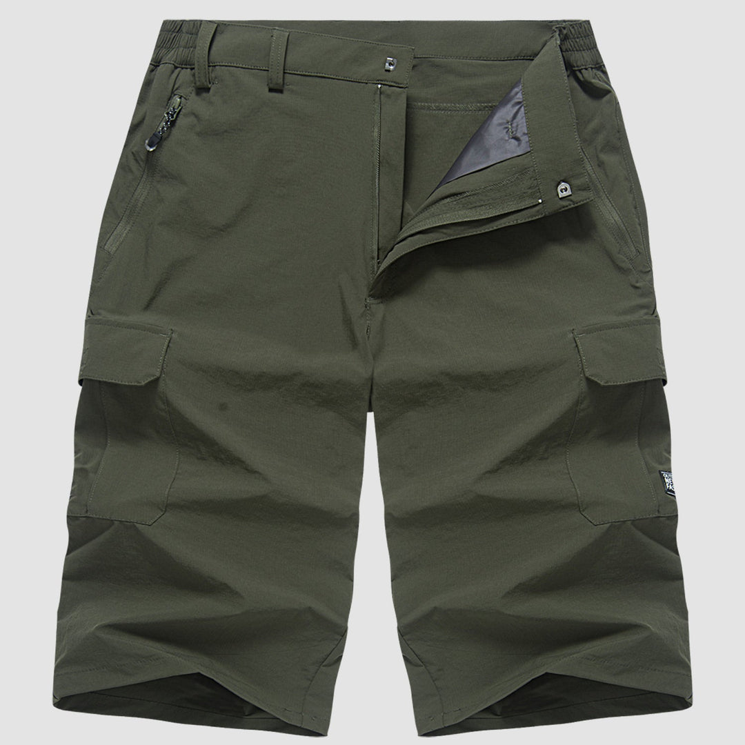 Cargoshort - Luftige 3/4 Kurze Hose mit Seitentaschen für Outdoor