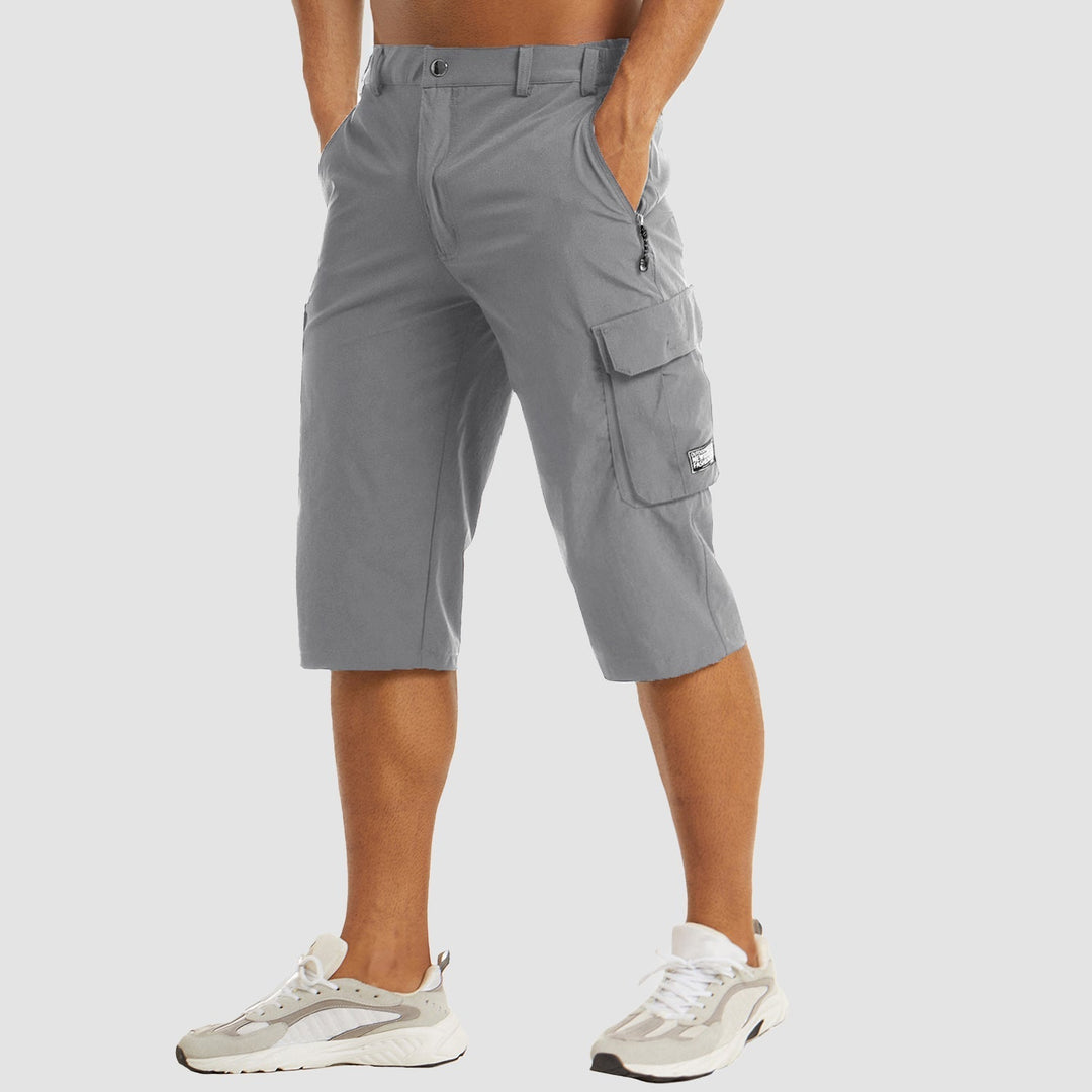 Cargoshort - Luftige 3/4 Kurze Hose mit Seitentaschen für Outdoor