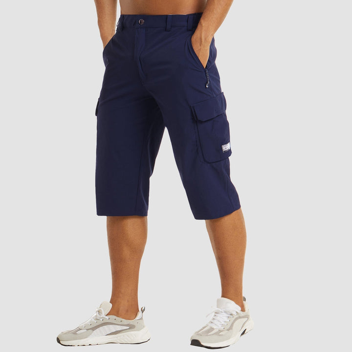 Cargoshort - Luftige 3/4 Kurze Hose mit Seitentaschen für Outdoor