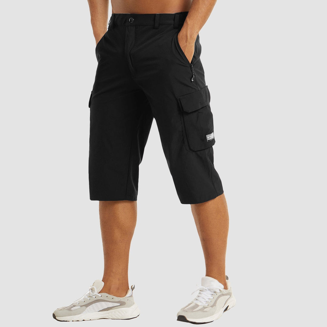 Cargoshort - Luftige 3/4 Kurze Hose mit Seitentaschen für Outdoor