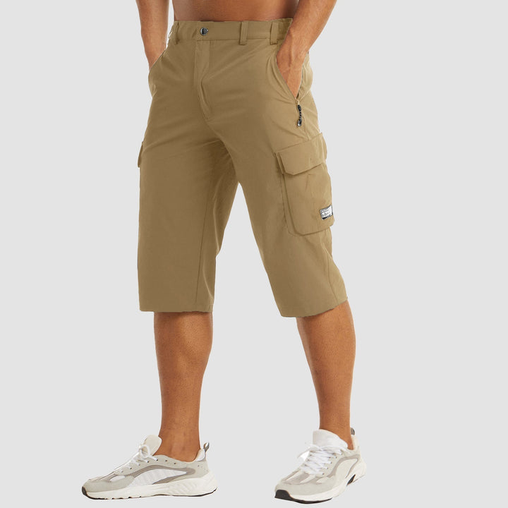 Cargoshort - Luftige 3/4 Kurze Hose mit Seitentaschen für Outdoor