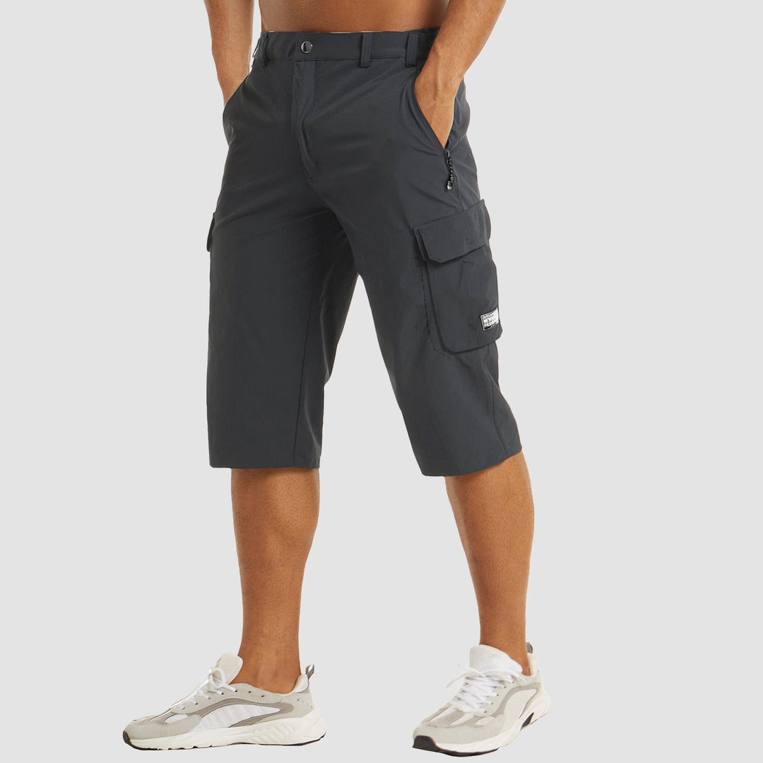 Cargoshort - Luftige 3/4 Kurze Hose mit Seitentaschen für Outdoor