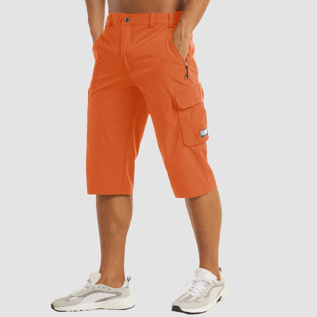 Cargoshort - Luftige 3/4 Kurze Hose mit Seitentaschen für Outdoor