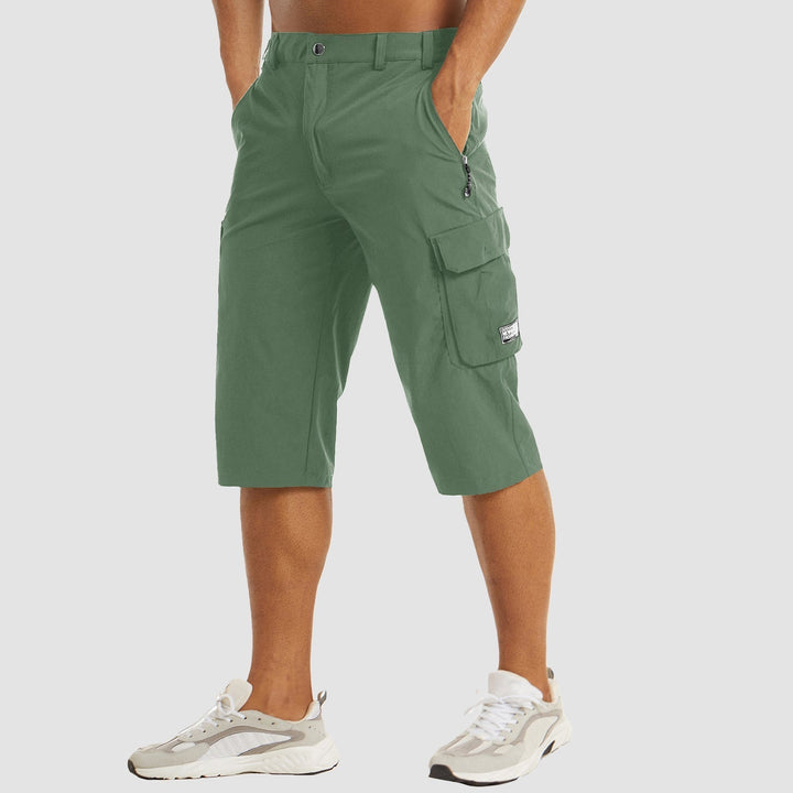 Cargoshort - Luftige 3/4 Kurze Hose mit Seitentaschen für Outdoor
