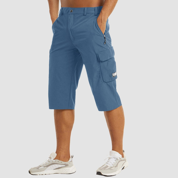 Cargoshort - Luftige 3/4 Kurze Hose mit Seitentaschen für Outdoor