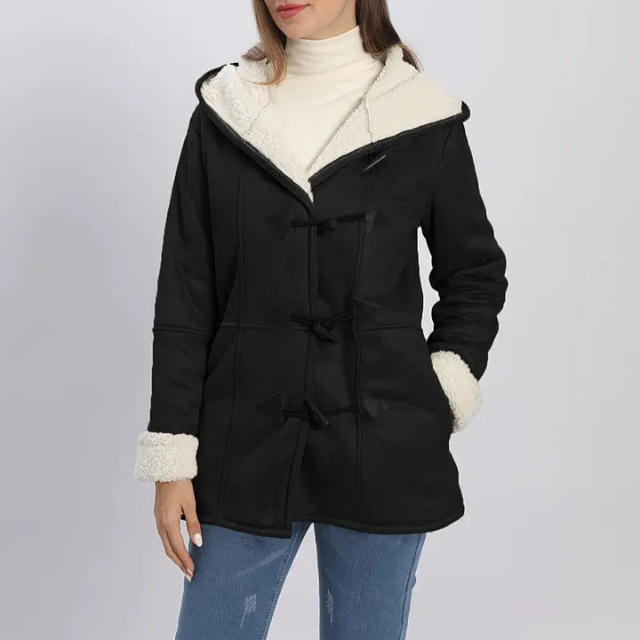 Maris Paris Fleece Parka | Lange wasserfeste Winterparka mit Fleece-Futter für Damen