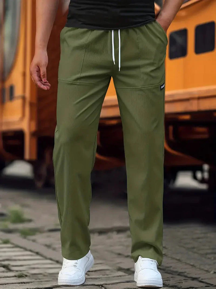 Eleven Jogger | Lässige locker sitzende elastische Stretch Jogginghose für Herren