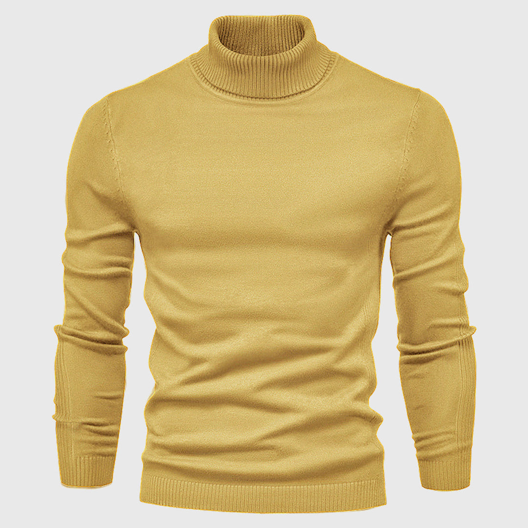 Herren Slim Fit Rollkragenpullover – Eleganter Winter Pullover für einen modernen Look
