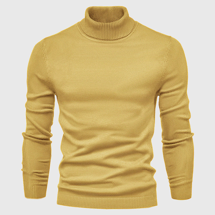 Herren Slim Fit Rollkragenpullover – Eleganter Winter Pullover für einen modernen Look