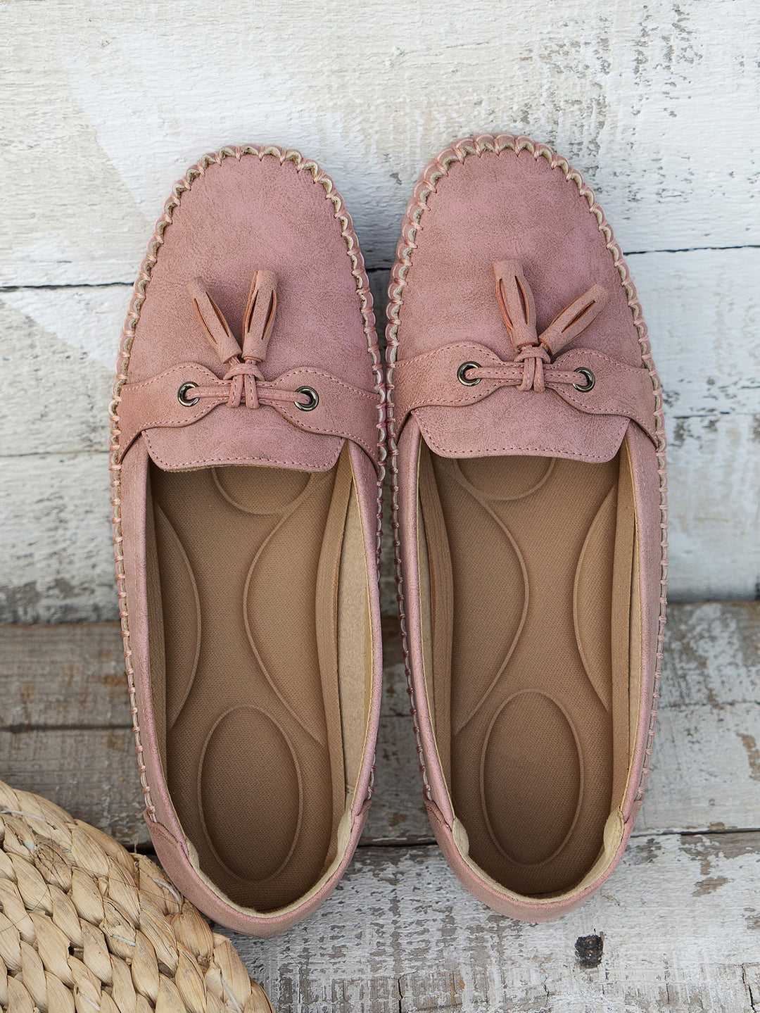 Mokassins - Bequeme Halbschuhe mit Schleife für Sommer