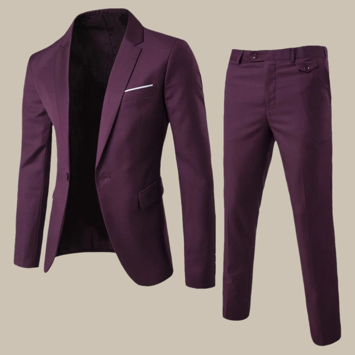 Gents Herrenanzug | Eleganter 2-Teiliger Business Anzug Für Herren