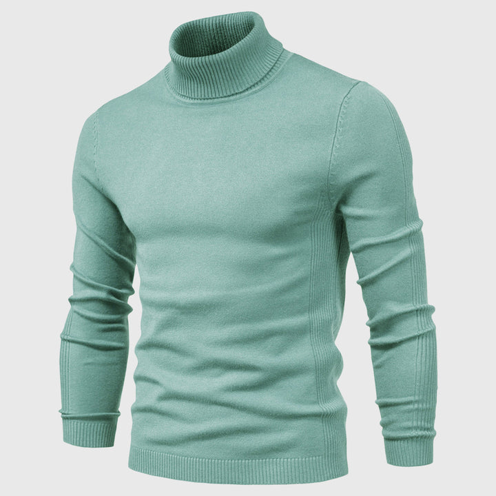 Herren Slim Fit Rollkragenpullover – Eleganter Winter Pullover für einen modernen Look