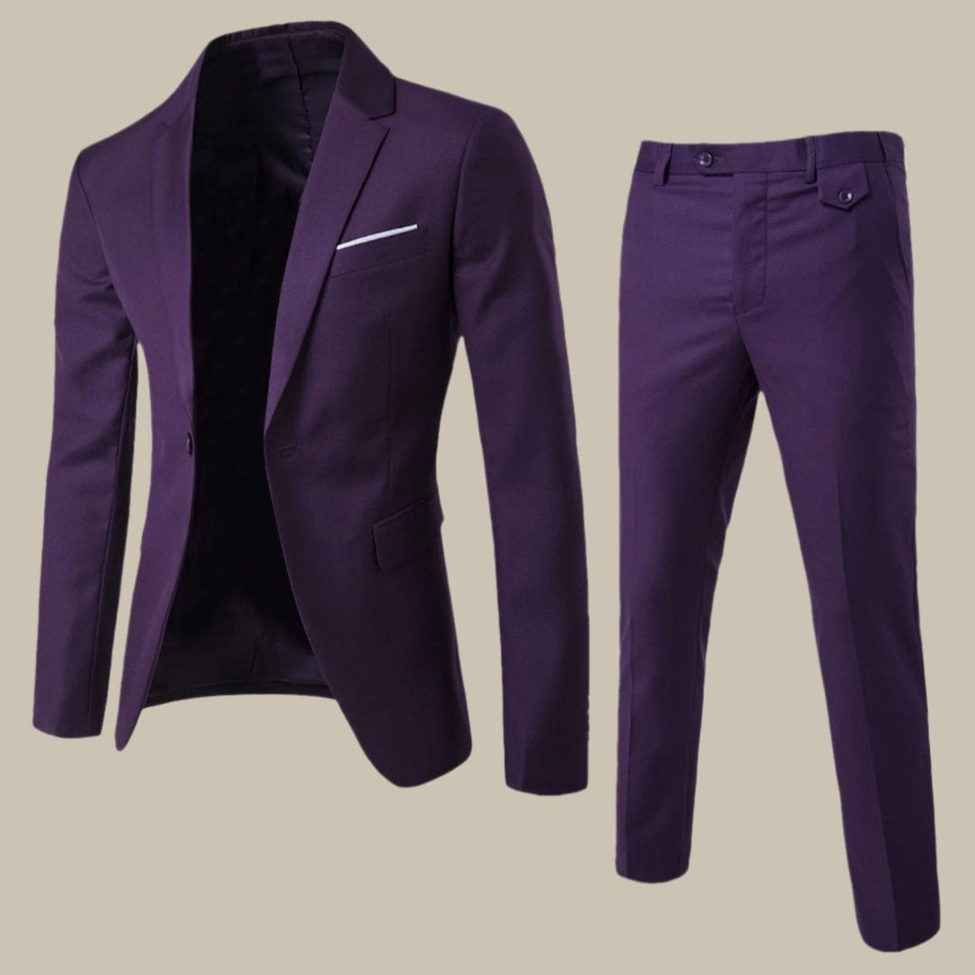 Gents Herrenanzug | Eleganter 2-Teiliger Business Anzug Für Herren