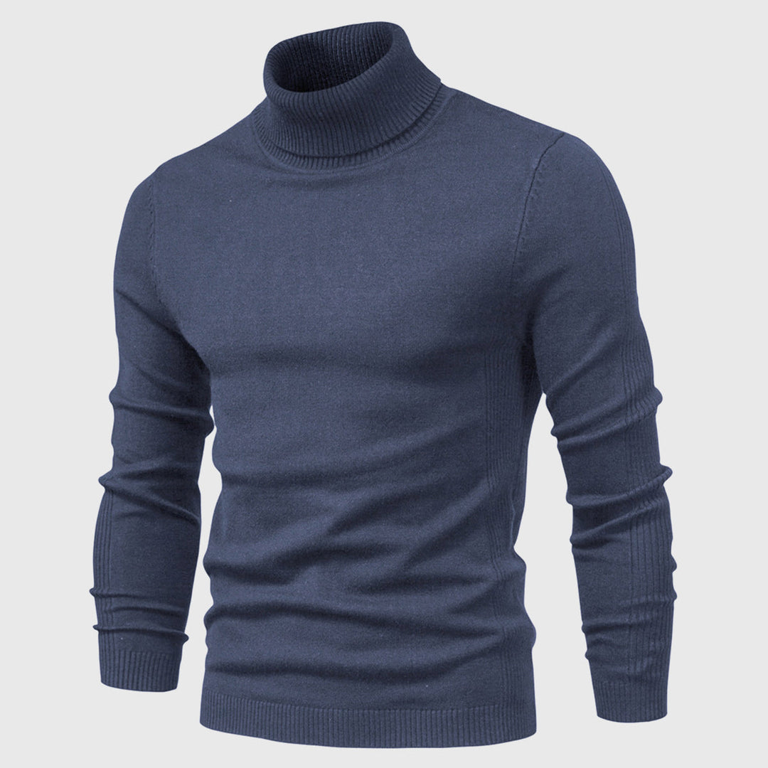 Herren Slim Fit Rollkragenpullover – Eleganter Winter Pullover für einen modernen Look