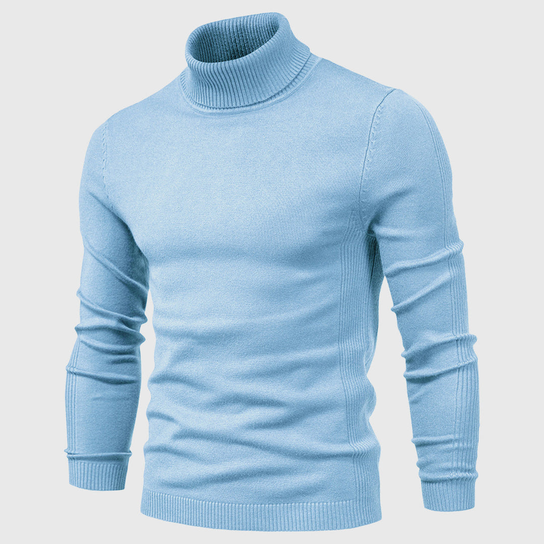 Herren Slim Fit Rollkragenpullover – Eleganter Winter Pullover für einen modernen Look