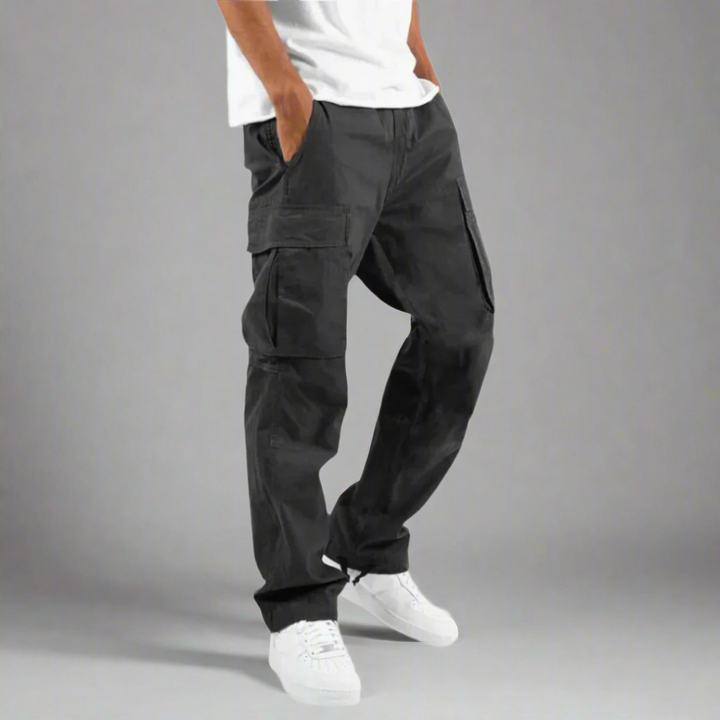 Gents Cargohosen | Flexible Stretch-Cargo-Hose für Herren, Regular-Fit