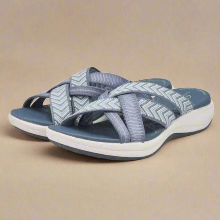 Hexla Sandaletten - Orthopädische Sandalen mit fußbett für Sommer