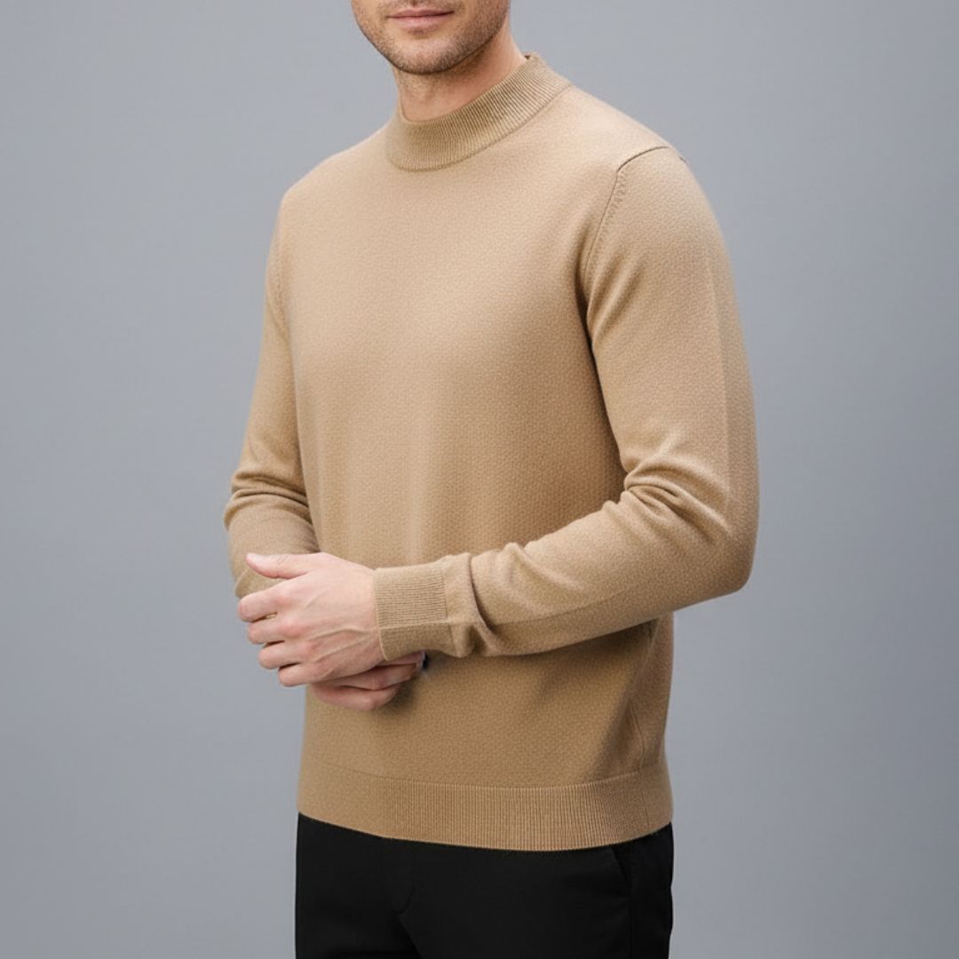 Hochwertiger Herren Strickpullover – Weicher Winter-Pullover für Business & Freizeit
