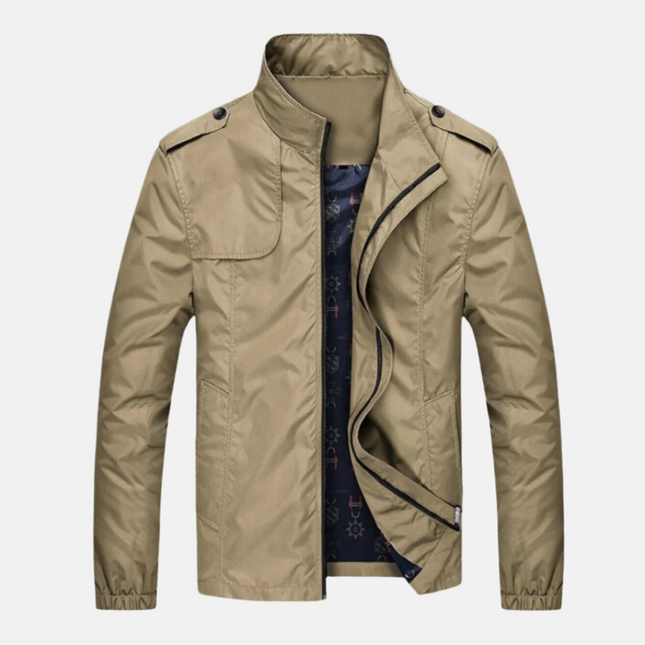 Oxford Business Jacke | Stylische wasserdichte Jacke mit Kragen