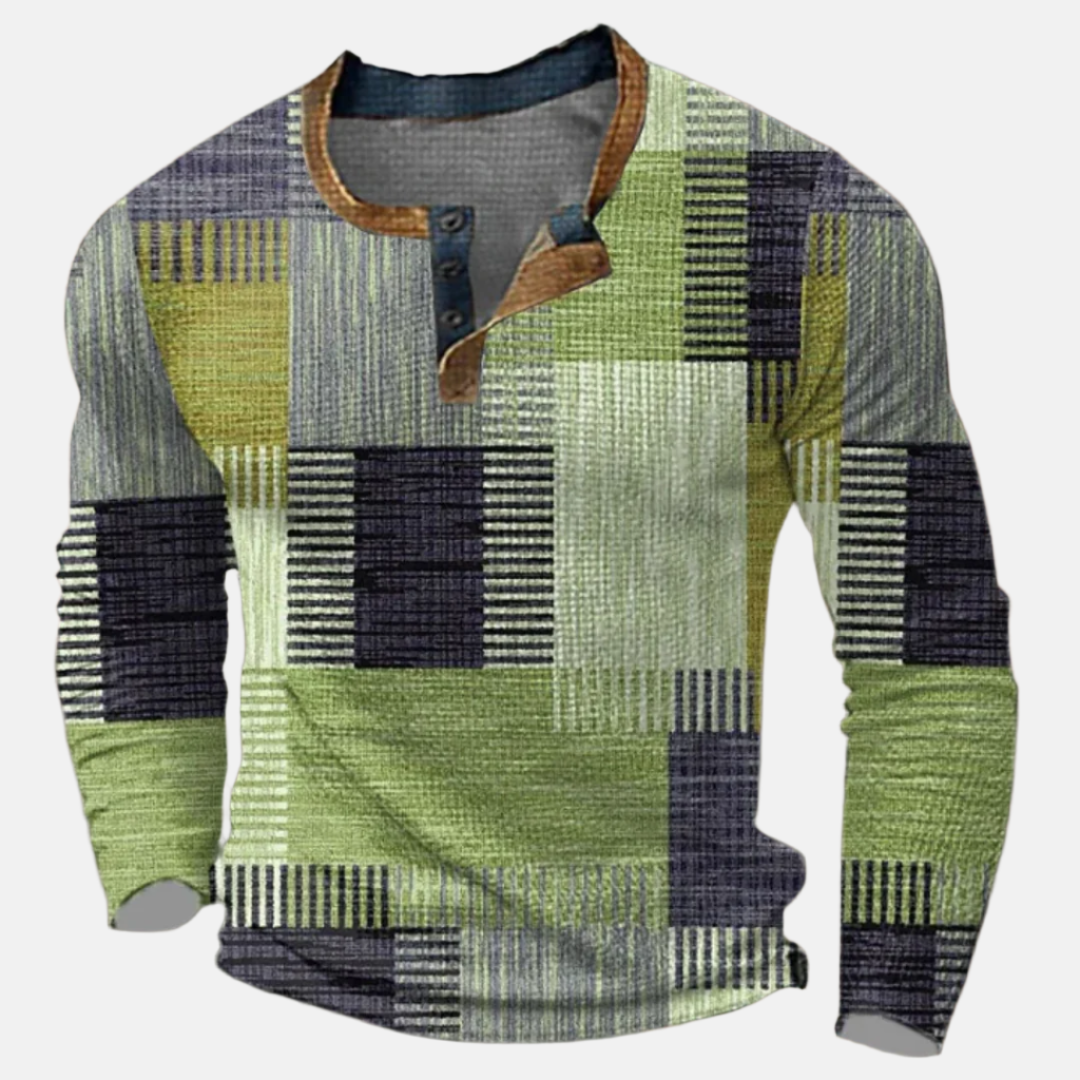 Patchwork Vintage Pullover