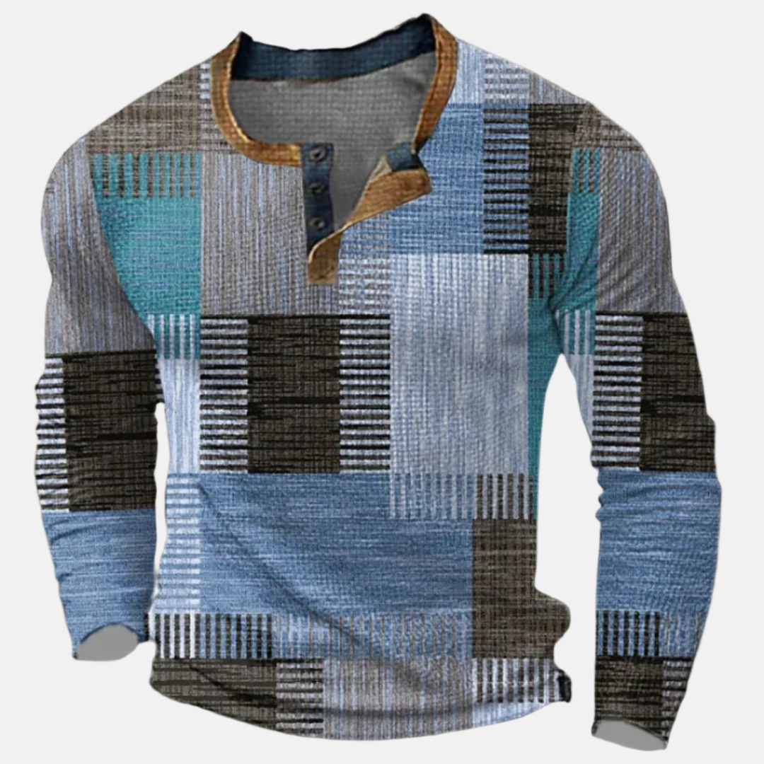 Patchwork Vintage Pullover