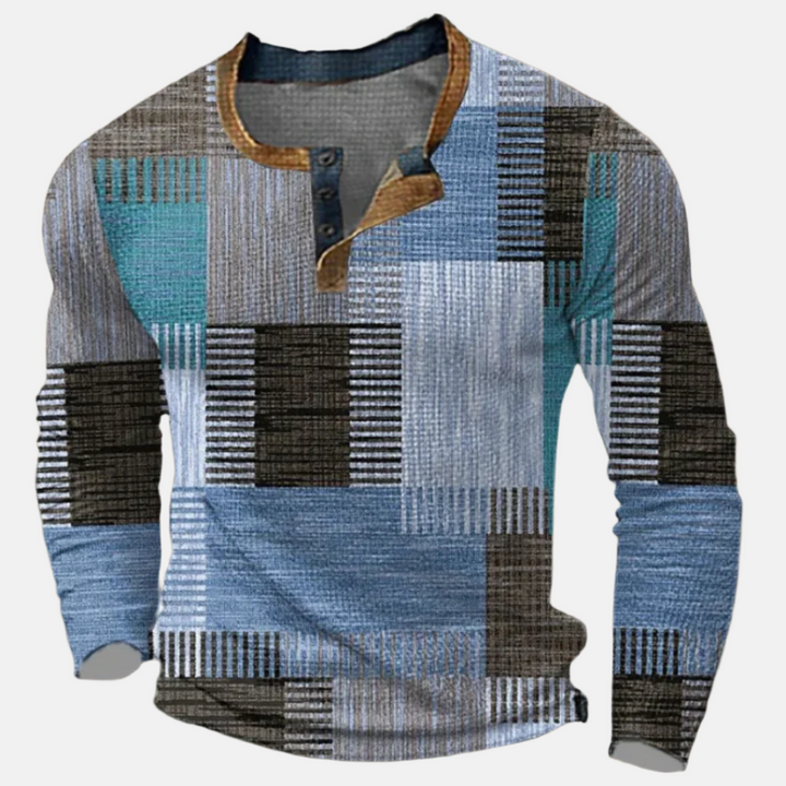 Patchwork Vintage Pullover