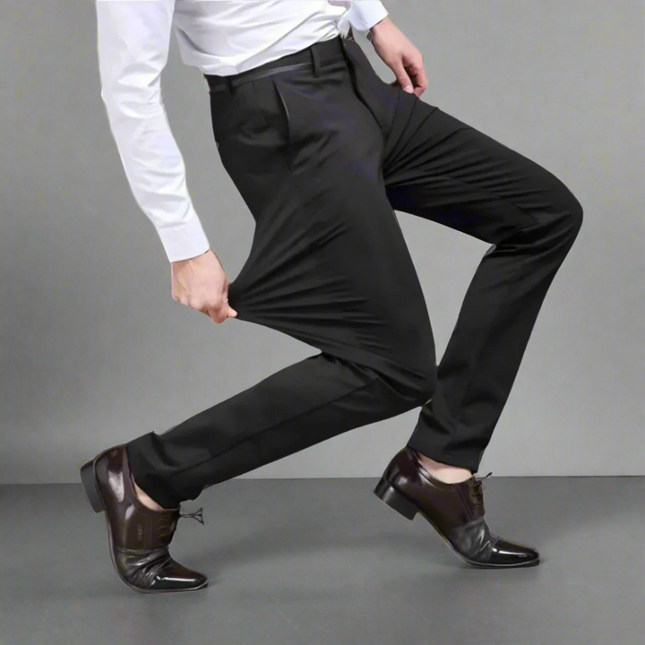 Jacob Casual Stretch Hosen |  Moderne lange gerade bequeme Hosen