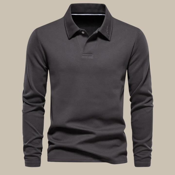 Gents Premium Polo | Stilvolles Basic-Poloshirt mit langen Ärmeln für Herren