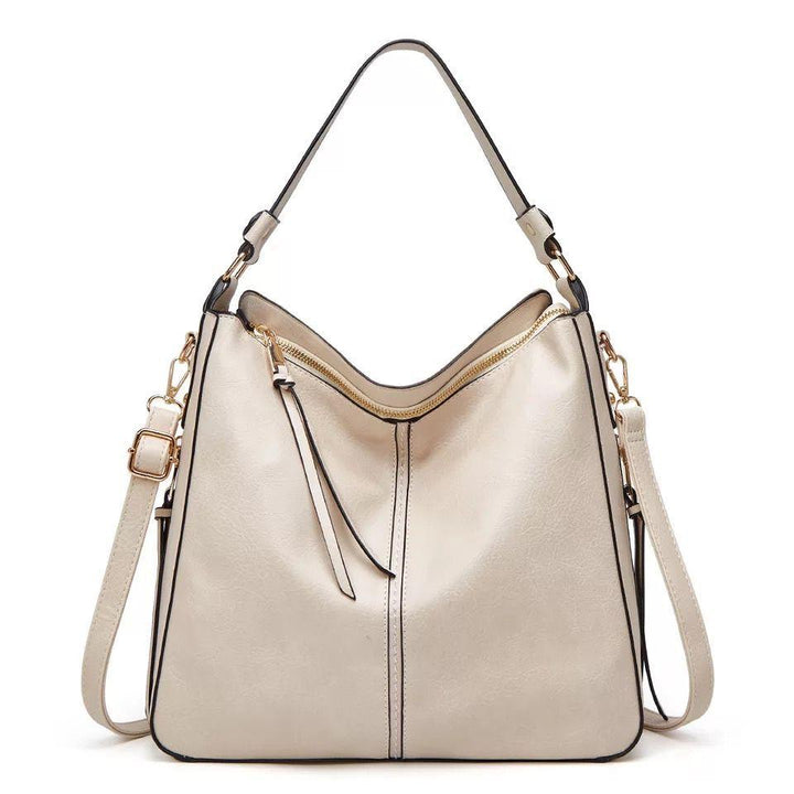 Weller Ledertasche | Elegante Ledertasche mit großem Fassungsvermögen und Seitentaschen