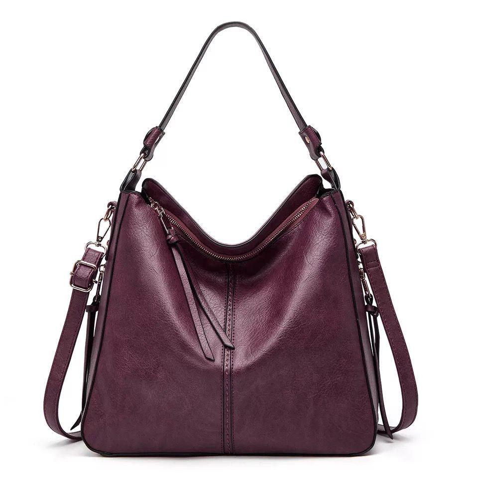 Weller Ledertasche | Elegante Ledertasche mit großem Fassungsvermögen und Seitentaschen