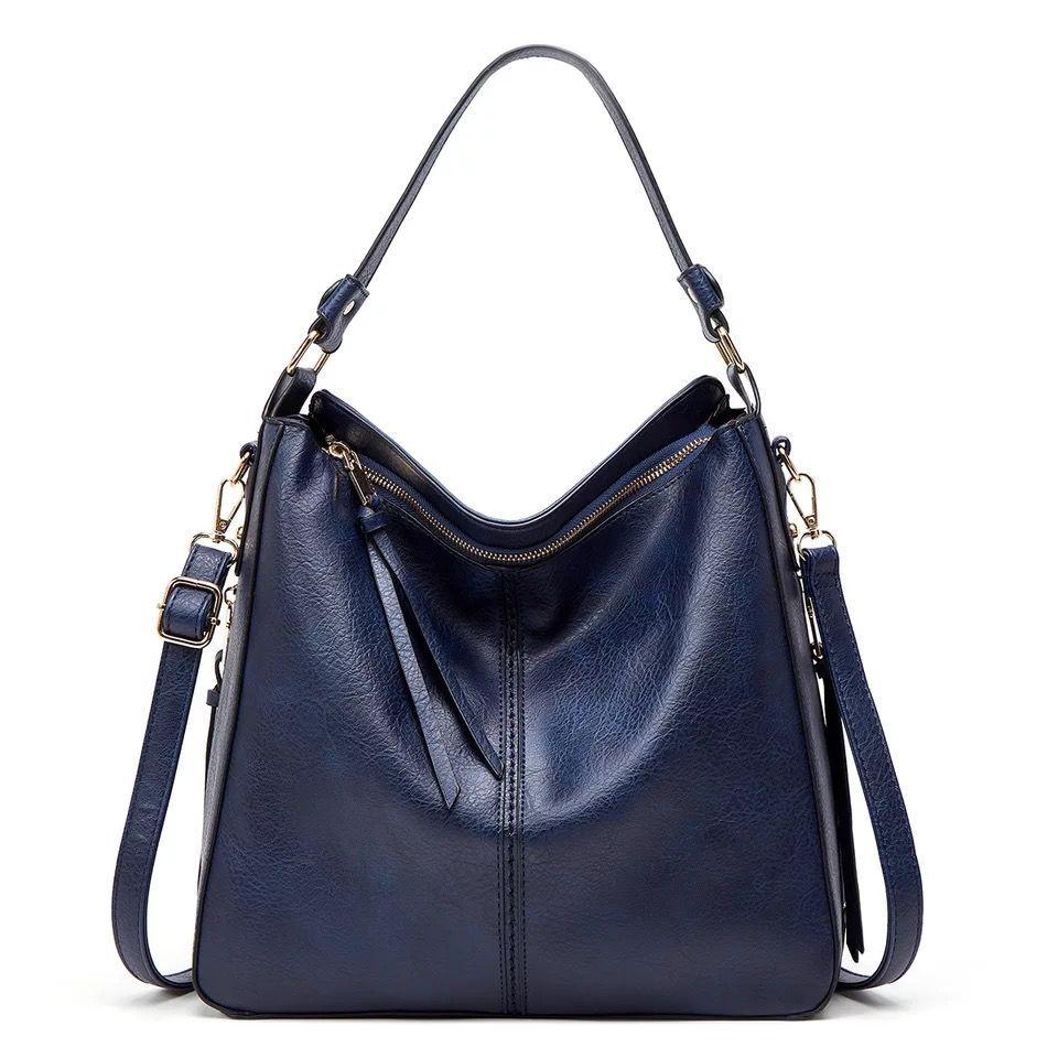 Weller Ledertasche | Elegante Ledertasche mit großem Fassungsvermögen und Seitentaschen