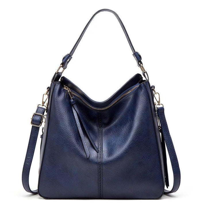 Weller Ledertasche | Elegante Ledertasche mit großem Fassungsvermögen und Seitentaschen