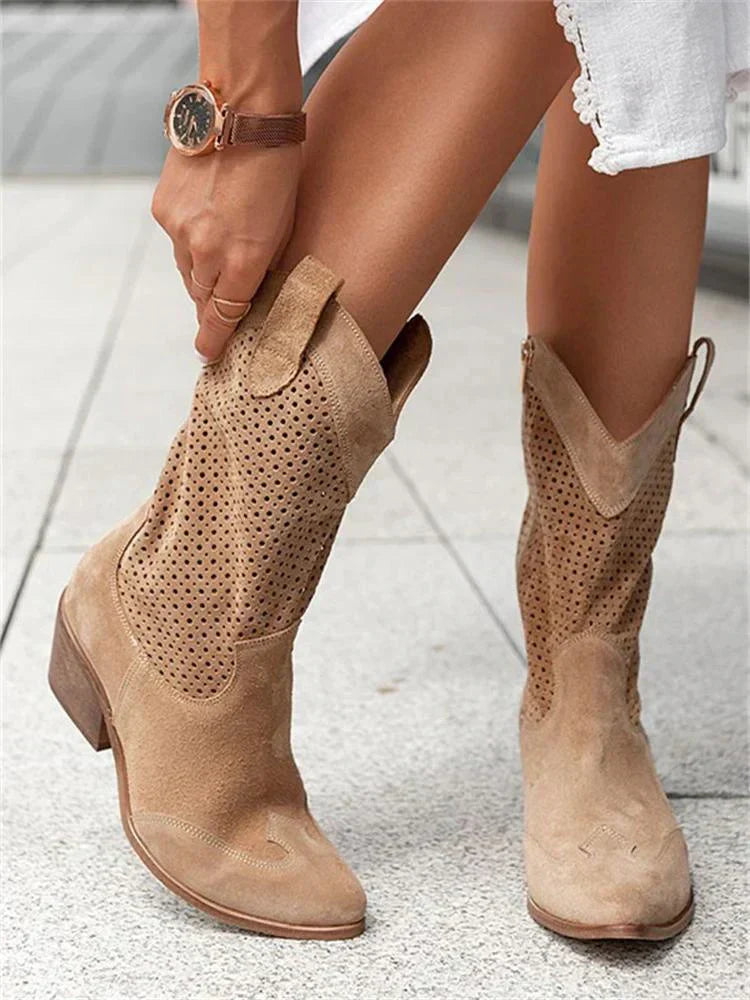 Lucia Westen Stiefel - Elegante Cowboystiefel für den Sommer