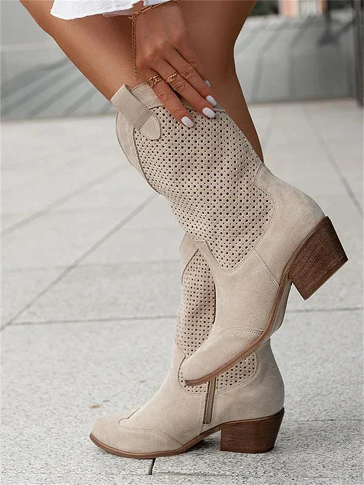 Lucia Westen Stiefel - Elegante Cowboystiefel für den Sommer