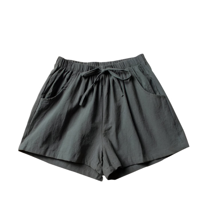Shorts für Damen - Luftige Kurze Hose Mit Kordelzug für Sommer